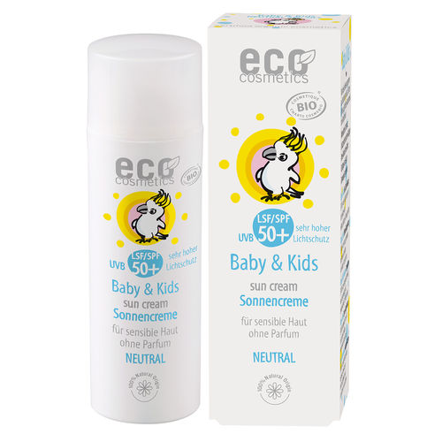 Aktions-Preis ! eco Baby Sonnencreme LSF 50+ NEUTRAL – ohne Parfum - 50ml