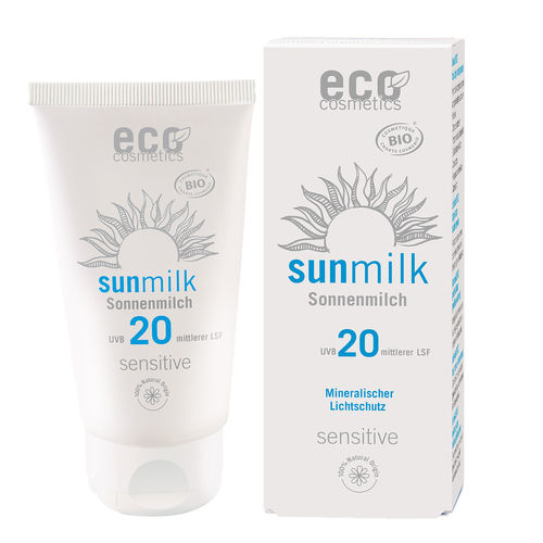 eco Sonnenmilch LSF20 sensitiv - 75ml