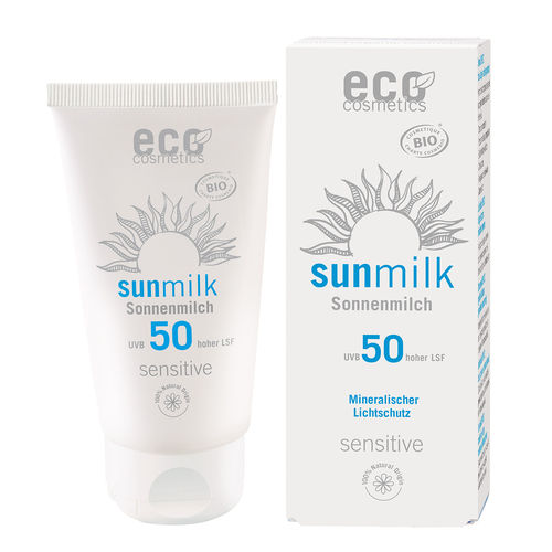 eco Sonnenmilch LSF50 sensitiv - 75ml