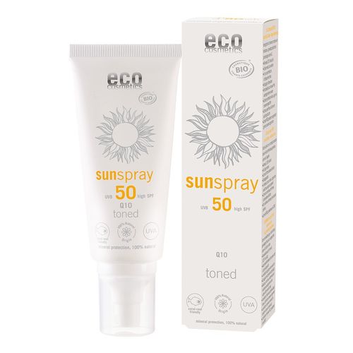 eco Sonnenspray LSF50 getönt -Q10 / 100ml